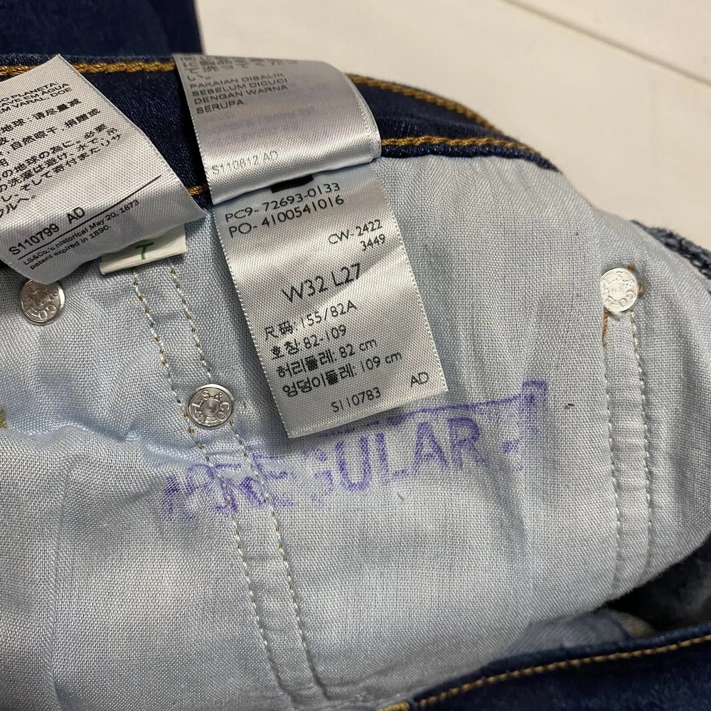 Levi’s Ribcage Straight Ankle Jean 33x27 - Picture 15 of 16
